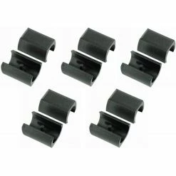 magasin de vélo 30 10x EMBOUT TUBE PATIN DE MEUBLE RECTANGULAIRE 8MM 10MM 14MM 16MM 20MM 22MM GUIDE PLASTIQUE CHAISE PROTECTION NOIR