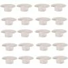 20x CACHE VIS 6 PANS CREUX M6 BLANC CAPUCHON ECROU PROTECTION MEUBLE TETE 6MM PLASTIQUE -magasin de vélo 20x cache vis 6 pans creux m6 blanc capuchon ecrou protection meuble tete 6mm plastique