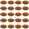 20x Cache Vis Plastique Marron Clair Hêtre Mélèze Ø12mm Plat Torx Capuchon Hexalobulaire TX AW20