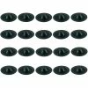 20x CACHE VIS PLASTIQUE NOIR CRUCIFORME T2 POZIDRIV CAPUCHON -magasin de vélo 20x cache vis plastique noir cruciforme t2 pozidriv capuchon