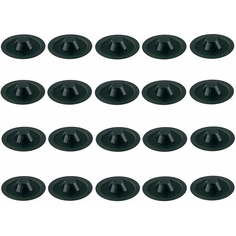 20x CACHE VIS PLASTIQUE NOIR CRUCIFORME T2 POZIDRIV CAPUCHON 3 20x CACHE VIS PLASTIQUE NOIR CRUCIFORME T2 POZIDRIV CAPUCHON