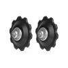 Plastique 2x GALET DERAILLEUR ROUE Ø34MM 10 DENTS COMPATIBLE SHIMANO 5 6 7 8 VITESSES -magasin de vélo 2x galet derailleur roue o34mm 10 dents compatible shimano 5 6 7 8 vitesses