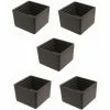 5x EMBOUT TUBE CARRÉ PLASTIQUE NOIR PIED MEUBLE TABLE CHAISE BOUCHON CAPUCHON PROTECTION 2 5x EMBOUT TUBE CARRÉ PLASTIQUE NOIR PIED MEUBLE TABLE CHAISE BOUCHON CAPUCHON PROTECTION -magasin de vélo 5x embout tube carre plastique noir pied meuble table chaise bouchon capuchon protection