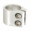 Aluminium Collier Serrage Tige De Selle Attache BMX Argent Ø28.6 Ø31.8 Vélo Cycle -magasin de vélo collier serrage tige de selle attache bmx argent o286 o318 velo cycle