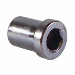 Acier Inoxydable Écrou Cheminé Axe De Frein