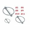 GOUPILLE DE SECURITE ACIER GALVANISE 5MM 6MM 8MM 9MM 10MM 11MM CLIP REMORQUE TRACTEUR LEVAGE -magasin de vélo goupille de securite acier galvanise 5mm 6mm 8mm 9mm 10mm 11mm clip remorque tracteur levage