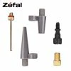 Kit Embouts De Gonflage ZEFAL (5 Pièces) -magasin de vélo kit embouts de gonflage zefal 5 pieces