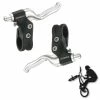 Nylon/Aluminium Leviers De Frein BMX Deux Doigts 70 Mm