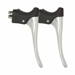 Aluminium Et Plastique (rigide) Leviers De Frein Course Noir 120 Mm