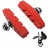 Elastomère Patins De Frein FIXIE BMX 50mm Rouge (paire) 2 Elastomère Patins De Frein FIXIE BMX 50mm Rouge (paire) -magasin de vélo patins de frein fixie bmx 50mm rouge paire