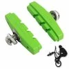 Elastomère Patins De Frein FIXIE BMX 50mm Vert (paire)
