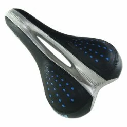 Plastique Selle Ville Femme GES SOFT GEL NOIR -magasin de vélo selle ville femme ges soft gel noir 2