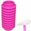 Polyéthylène SOUFFLET ROSE TIGE DE SELLE VELO ENFANT Ø25MM 80MM DRAISIENNE TRICYCLE FILLE -magasin de vélo soufflet rose tige de selle velo enfant o25mm 80mm draisienne tricycle fille